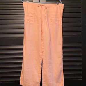 Drawstring Linen Pants